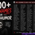 600+ Nicknames for Dark Humor (2025) 😈🔥 Ultimate List for Edgy Minds