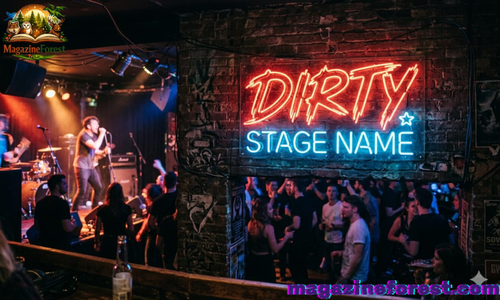 Catchy Dirty Stage Names