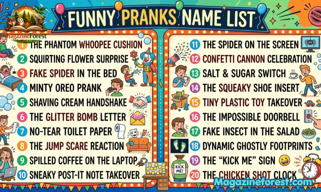 Funny Prank Name List