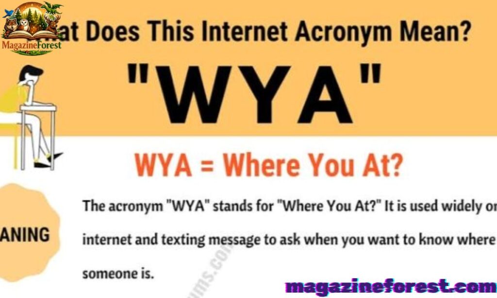 How to Reply When Someone Says WYA