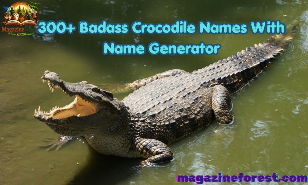 300+ Badass Crocodile Names With Name Generator