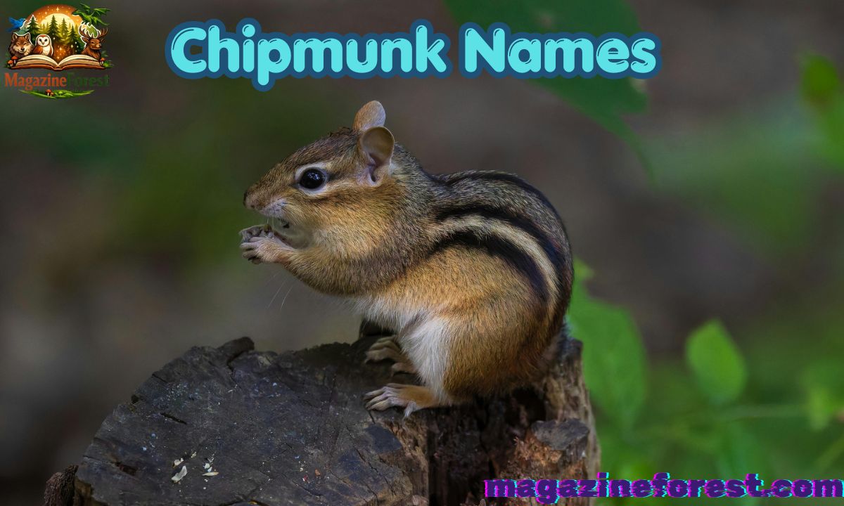 700+ Cute Chipmunk Names With Name Generator Chipmunks are adorable little animals known for their fluffy cheeks, playful personalities, and energetic nature. Whether you have a pet chipmunk, are naming a stuffed toy, or simply love these charming creatures, choosing the perfect name can make them even more special. From cute and funny names to unique and nature-inspired ideas, this guide is packed with chipmunk names for every personality and style. Finding the right name can be exciting, especially when it reflects your chipmunk’s appearance, behavior, or unique traits. Browse through these carefully selected names and discover the perfect match for your tiny furry friend. Fun Fact About Chipmunk Names (Cute Chipmunk) Chipmunks can store food in their cheek pouches that are almost the size of their heads. Many chipmunk owners choose names inspired by nuts, seeds, and forest themes. Cute names often come from a chipmunk’s tiny size and energetic behavior. Cartoon chipmunks have inspired thousands of popular pet names. Nature-themed names are among the most popular choices for pet chipmunks. Chipmunks communicate using chirps and squeaks, making playful names a great fit. Their striped backs often inspire unique and creative naming ideas. Food-inspired chipmunk names remain a favorite among pet lovers. Best Chipmunk Names Name Meaning Origin Emoji Acorn Nut from oak tree English 🌰 Peanut Small nut English 🥜 Chippy Little chipmunk English 🐿️ Nutmeg Aromatic spice English 🌰 Maple Maple tree English 🍁 Hazel Hazel tree English 🌿 Coco Coconut inspired Spanish 🥥 Rusty Reddish color English 🧡 Scout Explorer English 🧭 Sunny Bright and cheerful English ☀️ Biscuit Baked treat English 🍪 Pippin Small seed English 🌱 Teddy Gift of God English 🧸 Pumpkin Autumn fruit English 🎃 Mocha Coffee flavor Arabic ☕ Toffee Sweet candy English 🍬 Pebble Small stone English 🪨 Cinnamon Sweet spice Greek 🤎 Nugget Small treasure English ✨ Clover Lucky plant English 🍀 Oakley Oak meadow English 🌳 Honey Sweet nectar English 🍯 Snickers Laughing one English 😄 Bubbles Full of energy English 🫧 Skippy One who skips English 🐾 Milo Soldier German 💙 Charlie Free person German 🐿️ Ollie Olive tree Latin 🌿 Benji Son of the right hand Hebrew ⭐ Rocky Strong like rock English ⛰️ Ash Ash tree English 🌲 Pepper Spice English 🌶️ Chip Small piece English 🐿️ Walnut Nut tree English 🌰 Squeaky Makes tiny sounds English 🎵 Lucky Fortunate English 🍀 Shadow Dark silhouette English 🌙 Sparky Full of spark English ✨ Tinker Creative worker English 🔧 Bandit Little rascal English 😎 Cute Chipmunk Names Daisy — Day’s eye flower — English 🌼 Mochi — Sweet rice cake — Japanese 🍡 Poppy — Red flower — Latin 🌺 Nibbles — Loves nibbling — English 🐿️ Muffin — Sweet baked treat — English 🧁 Cookie — Sweet biscuit — English 🍪 Lulu — Famous warrior — Arabic 💕 Bella — Beautiful — Italian 🌸 Rosie — Rose flower — English 🌹 Cupcake — Small cake — English 🧁 Taffy — Chewy candy — Welsh 🍬 Twinkle — Sparkling light — English ✨ Snowball — Round ball of snow — English ❄️ Angel — Heavenly being — Greek 😇 Jellybean — Tiny candy — English 🍭 Pixie — Tiny fairy — Celtic 🧚 Bunny — Little rabbit — English 🐰 Cherry — Cherry fruit — English 🍒 Peaches — Sweet fruit — English 🍑 Buttercup — Yellow flower — English 🌼 Fluffy — Soft fur — English ☁️ Dotty — Small spots — English ⚪ Bambi — Childlike charm — Italian 🦌 Daisybell — Bell-shaped flower — English 🔔 Sprinkles — Tiny colorful bits — English 🌈 Sugar — Sweetness — English 🍬 Giggles — Laughing one — English 😄 Fifi — Precious one — French 🎀 Blossom — Flower bloom — English 🌸 Tutu — Cute nickname — French 🎀 Kiki — Double happiness — Japanese 💖 Doodle — Fun sketch — English ✏️ Sweetie — Beloved one — English ❤️ Minnie — Small one — English 🐭 Nala — Successful — African 🦁 Winnie — Gentle friend — English 🧸 Coco Puff — Sweet snack inspiration — English 🍫 Sunnybun — Bright little one — English ☀️ Snuggle — Loves cuddles — English 🤗 Tiny — Very small — English 🐾 Cool Chipmunk Names Name Meaning Origin Emoji Blaze Bright flame English 🔥 Maverick Independent thinker American 😎 Ace The best Latin 🏆 Ryder Horseman English 🐎 Jett Black gemstone English ⚫ Storm Powerful weather English ⛈️ Diesel Strong and energetic German ⚙️ Rocket Fast traveler English 🚀 Hunter One who hunts English 🏹 Dash Quick runner English 💨 Shadow Dark silhouette English 🌑 Spike Sharp point English 📌 Titan Giant and powerful Greek 💪 Ranger Forest guardian English 🌲 Flash Sudden light English ⚡ Bandit Playful rascal English 🦹 Axel Father of peace Scandinavian 🔧 Thor Thunder god Norse ⚡ Neo New beginning Greek 🌟 Wolf Wild canine Germanic 🐺 Falcon Swift bird English 🦅 Onyx Black gemstone Greek 🖤 Rebel Independent spirit English 😏 Bolt Lightning strike English ⚡ Zane Gift from God Hebrew ✨ Draco Dragon Latin 🐉 Hawk Bird of prey English 🦅 Phoenix Mythical fire bird Greek 🔥 Frost Ice and snow English ❄️ Chase Pursuit French 🏃 Viper Swift snake Latin 🐍 Orion Hunter constellation Greek 🌌 King Royal ruler English 👑 Knight Noble warrior English 🛡️ Nitro High energy Greek 💥 Legend Famous hero Latin ⭐ Ghost Silent presence English 👻 Steel Strong metal English ⚙️ Comet Space traveler Greek ☄️ Cobra Powerful snake Portuguese 🐍 Male Chipmunk Names Oliver — Olive tree — Latin 🌿 Leo — Lion — Latin 🦁 Max — Greatest — Latin ⭐ Charlie — Free man — German 👦 Milo — Soldier — German 🛡️ Teddy — Wealthy protector — English 🧸 Archie — Truly brave — German 🏹 Finn — Fair-haired — Irish 🍀 Jasper — Treasurer — Persian 💎 Henry — Ruler of the home — German 👑 Louie — Famous warrior — French ⚔️ Oscar — Divine spear — Irish 🛡️ Benny — Son of the right hand — Hebrew ✨ Toby — God is good — Hebrew 🙏 Sammy — Heard by God — Hebrew 💙 Rusty — Red-haired — English 🧡 Rocky — Strong stone — English ⛰️ Dexter — Right-handed — Latin 👍 Bruno — Brown-haired — German 🤎 Murphy — Sea warrior — Irish 🌊 Joey — God increases — Hebrew 🌟 Winston — Joy stone — English 🪨 Harvey — Battle worthy — French ⚔️ Cody — Helpful one — Irish 😊 Cooper — Barrel maker — English 🛠️ Chase — Hunter — French 🏃 Riley — Courageous — Irish 💪 Brody — Ditch settlement — Scottish 🌿 Beau — Handsome — French 😎 Tucker — Cloth softener — English 🧵 Jack — God is gracious — Hebrew 🎩 Benji — Son of the right hand — Hebrew 🐿️ Theo — Divine gift — Greek 🎁 Logan — Little hollow — Scottish 🍂 Simon — Listener — Hebrew 👂 Percy — One who pierces the valley — French 🏞️ Alfie — Wise counselor — English 📚 Remy — Oarsman — French 🚣 Hank — Estate ruler — German 👑 Marley — Pleasant meadow — English 🌾 Female Chipmunk Names Name Meaning Origin Emoji Bella Beautiful Italian 🌸 Luna Moon Latin 🌙 Daisy Day's eye flower English 🌼 Rosie Rose flower English 🌹 Lily Pure flower English 🌷 Chloe Blooming Greek 🌺 Sophie Wisdom Greek 📚 Molly Star of the sea Hebrew ⭐ Ruby Red gemstone Latin ❤️ Hazel Hazel tree English 🌿 Ellie Bright shining one Greek ✨ Mia Mine Italian 💖 Willow Graceful tree English 🌳 Zoey Life Greek 🌈 Coco Coconut Spanish 🥥 Olive Olive tree Latin 🫒 Penny Weaver Greek 🪙 Nala Successful African 🦁 Bonnie Pretty Scottish 💕 Holly Holly tree English 🎄 Pearl Precious gem Latin 🤍 Poppy Red flower Latin 🌺 Tilly Mighty in battle German ⚔️ Gracie Grace Latin 🌟 Lulu Famous warrior Arabic 🎀 Millie Gentle strength German 💐 Fifi Precious one French 🎀 Winnie Gentle friend English 🧸 Ivy Climbing plant English 🌿 Skye Sky Scottish ☁️ Aurora Dawn Latin 🌅 Summer Warm season English ☀️ Autumn Fall season Latin 🍂 Angel Heavenly messenger Greek 😇 Blossom Flower bloom English 🌸 Sunny Bright and cheerful English 🌞 Honey Sweet nectar English 🍯 Trixie Bringer of joy Latin 🎉 Jewel Precious treasure English 💎 Misty Light mist English 🌫️ Baby Chipmunk Names Tiny — Very small — English 🐾 Peanut — Small nut — English 🥜 Pip — Small seed — English 🌱 Bean — Tiny bean — English 🫘 Niblet — Little bite — English 😋 Bubbles — Tiny bubbles — English 🫧 Tater Tot — Small potato bite — English 🥔 Cubby — Little cub — English 🐻 Sprout — Young plant — English 🌱 Pipsqueak — Tiny voice — English 🎵 Nugget — Small treasure — English ✨ Pebbles — Small stones — English 🪨 Button — Small fastener — English 🔘 Tinker — Little helper — English 🔧 Wiggles — Loves moving — English 🤸 Snickers — Laughing one — English 😄 Scooter — Fast mover — English 🛴 Munchkin — Tiny child — English 🧁 Chippy — Little chipmunk — English 🐿️ Squeaky — Makes tiny sounds — English 🎶 Cuddles — Loves cuddling — English 🤗 Pickles — Tangy snack — English 🥒 Tootsie — Cute little one — English 💕 Doodle — Fun drawing — English ✏️ Fluffy — Soft fur — English ☁️ Snowball — Ball of snow — English ❄️ Giggles — Happy laughter — English 😆 Muffin — Sweet treat — English 🧁 Cookie — Baked snack — English 🍪 Cupcake — Tiny cake — English 🎂 Taffy — Chewy candy — Welsh 🍬 Jellybean — Small candy — English 🍭 Twinkle — Little sparkle — English ✨ Fuzzy — Soft and furry — English 🐾 Dotty — Covered in dots — English ⚪ Pudding — Sweet dessert — English 🍮 Waffles — Breakfast treat — English 🧇 Sunnybun — Bright little one — English ☀️ Nibbles — Loves nibbling — English 🐿️ Butterbean — Tiny bean — English 🫘 Funny Chipmunk Names Name Meaning Origin Emoji Sir Nibbles Noble snacker English 🎩 Cheeks Puffy cheeks English 😄 Nutzilla Giant nut lover English 🌰 Squeakers Tiny squeaker English 🎵 Chunky Chubby one English 😂 Professor Nuts Smart nut collector English 🤓 Wobble Funny walker English 🤪 Fuzzball Ball of fur English ☁️ Pickle Pants Silly nickname English 🥒 Captain Acorn Acorn leader English 🌰 Biscuit Bandit Cookie thief English 🍪 Chubby Cheeks Round cheeks English 😆 Nutty Buddy Nut-loving friend English 🥜 Waffles Breakfast favorite English 🧇 Tater Tot Tiny potato bite English 🥔 Burrito Rolled snack Spanish 🌯 Mr. Wiggles Always moving English 🤸 Squirrelzilla Giant squirrel English 🐿️ Giggle Nut Funny nut lover English 😄 Snack Attack Loves snacks English 🍿 Popcorn Popped corn English 🍿 Cheeto Cheesy snack English 🧀 Nacho Popular snack Spanish 🌮 Wiggly Woo Silly mover English 🤪 Noodle Funny noodle English 🍜 Bouncy Full of energy English 🏀 Squeakster Tiny squeaker English 🎶 Bean Burrito Funny food combo English 🌯 Nutcracker Cracks nuts English 🌰 Zoomie Runs fast English 💨 Picklepuff Silly pickle English 🥒 Marshmallow Soft treat English ☁️ Goober Silly person English 🤣 Chompers Loves chewing English 😋 Frito Snack-inspired Spanish 🌽 Bananas Funny banana twist Spanish 🍌 Acornator Acorn collector English 🌰 Captain Fluff Fluffy captain English 🧸 Snoop Nut Curious nut hunter English 🕵️ Walnut Whiskers Nut-loving whiskers English 🐿️ Nicknames for Chipmunk Chip — Small piece — English 🐿️ Chippy — Little chipmunk — English 🌰 Nibbles — Loves nibbling — English 😋 Squeaky — Makes tiny sounds — English 🎵 Nutty — Nut lover — English 🥜 Cheeks — Puffy cheeks — English 😊 Tiny — Very small — English 🐾 Fluffy — Soft fur — English ☁️ Peanut — Small nut — English 🥜 Acorn — Oak nut — English 🌰 Pip — Tiny seed — English 🌱 Buddy — Good friend — English 🤝 Coco — Coconut inspired — Spanish 🥥 Muffin — Sweet treat — English 🧁 Cookie — Baked snack — English 🍪 Nugget — Small treasure — English ✨ Wiggles — Loves moving — English 🤸 Snickers — Laughing one — English 😄 Bubbles — Full of energy — English 🫧 Sunny — Bright and cheerful — English ☀️ Scout — Explorer — English 🧭 Sparky — Full of spark — English ⚡ Rocky — Strong stone — English ⛰️ Rusty — Reddish color — English 🧡 Tinker — Creative helper — English 🔧 Fuzzy — Soft fur — English 🐾 Skippy — One who skips — English 🐇 Pebbles — Small stones — English 🪨 Chomper — Loves chewing — English 😆 Twinkle — Sparkling light — English ✨ Doodle — Fun sketch — English ✏️ Pickles — Funny nickname — English 🥒 Giggles — Loves laughing — English 😂 Waffles — Breakfast favorite — English 🧇 Marshmallow — Soft treat — English ☁️ Toffee — Sweet candy — English 🍬 Pumpkin — Autumn favorite — English 🎃 Honey — Sweet nectar — English 🍯 Button — Tiny and cute — English 🔘 Cuddles — Loves affection — English 🤗 Pet Chipmunk Names Name Meaning Origin Emoji Hazel Hazel tree English 🌿 Maple Maple tree English 🍁 Teddy Wealthy protector English 🧸 Milo Soldier German ⭐ Daisy Day's eye flower English 🌼 Coco Coconut Spanish 🥥 Ollie Olive tree Latin 🌿 Bella Beautiful Italian 🌸 Charlie Free man German 👦 Pumpkin Autumn fruit English 🎃 Scout Explorer English 🧭 Clover Lucky plant English 🍀 Honey Sweet nectar English 🍯 Biscuit Baked treat English 🍪 Pippin Small seed English 🌱 Rosie Rose flower English 🌹 Leo Lion Latin 🦁 Sunny Bright one English ☀️ Nugget Small treasure English ✨ Mocha Coffee flavor Arabic ☕ Ash Ash tree English 🌳 Willow Graceful tree English 🌲 Ruby Red gemstone Latin ❤️ Finn Fair-haired Irish 🍀 Pepper Spice English 🌶️ Rocky Strong stone English ⛰️ Peanut Small nut English 🥜 Snowball Ball of snow English ❄️ Luna Moon Latin 🌙 Bubbles Tiny bubbles English 🫧 Angel Heavenly being Greek 😇 Jasper Treasurer Persian 💎 Skye Sky Scottish ☁️ Taffy Chewy candy Welsh 🍬 Benny Son of the right hand Hebrew 💙 Poppy Red flower Latin 🌺 Toffee Sweet candy English 🍭 Dexter Right-handed Latin 👍 Blossom Flower bloom English 🌸 Chippy Little chipmunk English 🐿️ Nature-Inspired Chipmunk Names Oak — Mighty tree — English 🌳 Maple — Maple tree — English 🍁 Willow — Graceful tree — English 🌿 River — Flowing water — English 🌊 Forest — Woodland area — English 🌲 Cedar — Cedar tree — English 🌳 Pine — Evergreen tree — English 🌲 Clover — Lucky plant — English 🍀 Birch — Birch tree — English 🌳 Aspen — Aspen tree — English 🍂 Moss — Soft green plant — English 🌱 Fern — Woodland plant — English 🌿 Breeze — Gentle wind — English 💨 Sunny — Bright sunshine — English ☀️ Storm — Powerful weather — English ⛈️ Rain — Falling water — English 🌧️ Meadow — Open grassland — English 🌾 Pebble — Small stone — English 🪨 Brook — Small stream — English 💧 Sky — Open heavens — English ☁️ Leaf — Tree foliage — English 🍃 Blossom — Flower bloom — English 🌸 Rose — Rose flower — English 🌹 Daisy — Wildflower — English 🌼 Lily — Pure flower — English 🌷 Tulip — Spring flower — Persian 🌷 Aurora — Dawn light — Latin 🌅 Moonbeam — Light from the moon — English 🌙 Star — Celestial body — English ⭐ Comet — Space traveler — Greek ☄️ Glacier — Large ice mass — French ❄️ Coral — Ocean treasure — Greek 🪸 Ocean — Vast sea — Greek 🌊 Summit — Mountain peak — English ⛰️ Canyon — Deep valley — Spanish 🏞️ Hawk — Bird of prey — English 🦅 Sparrow — Small bird — English 🐦 Raven — Dark bird — English 🖤 Wolf — Wild canine — Germanic 🐺 Fox — Clever animal — English 🦊 Food-Inspired Chipmunk Names Name Meaning Origin Emoji Peanut Small nut English 🥜 Acorn Oak nut English 🌰 Cookie Sweet biscuit English 🍪 Muffin Small cake English 🧁 Cupcake Mini cake English 🎂 Toffee Sweet candy English 🍬 Mocha Coffee flavor Arabic ☕ Cinnamon Sweet spice Greek 🤎 Nutmeg Aromatic spice English 🌰 Waffles Breakfast treat English 🧇 Pancake Flat cake English 🥞 Popcorn Popped corn English 🍿 Jellybean Tiny candy English 🍭 Marshmallow Soft sweet English ☁️ Biscuit Baked treat English 🍪 Brownie Chocolate dessert English 🍫 Peaches Sweet fruit English 🍑 Cherry Red fruit English 🍒 Olive Olive fruit Latin 🫒 Pickles Tangy snack English 🥒 Honey Sweet nectar English 🍯 Cocoa Chocolate bean Spanish 🍫 Caramel Sweet syrup French 🍮 Tater Tot Potato snack English 🥔 Nacho Snack food Spanish 🌮 Burrito Wrapped meal Spanish 🌯 Bean Small bean English 🫘 Pumpkin Autumn fruit English 🎃 Apple Popular fruit English 🍎 Kiwi Tropical fruit Māori 🥝 Mango Tropical fruit Tamil 🥭 Lemon Citrus fruit Arabic 🍋 Berry Small fruit English 🫐 Donut Sweet pastry English 🍩 Pretzel Twisted bread German 🥨 Fudge Rich candy English 🍫 Latte Milk coffee Italian ☕ Churro Fried pastry Spanish 🍩 Truffle Luxury chocolate French 🍫 Butterscotch Sweet candy English 🍬 Unique Chipmunk Names Zephyr — Gentle west wind — Greek 🌬️ Quill — Feather pen — English 🪶 Nova — New star — Latin 🌟 Echo — Reflected sound — Greek 🎵 Rune — Secret symbol — Norse 🔮 Solstice — Seasonal event — Latin ☀️ Orbit — Path around a planet — Latin 🌎 Lyric — Song words — Greek 🎶 Koda — Friend — Native American 🤝 Indigo — Deep blue color — Greek 💙 Vesper — Evening star — Latin 🌙 Sable — Dark fur — Slavic 🖤 Elio — Sun — Italian ☀️ Cypress — Evergreen tree — Greek 🌲 Juno — Queen of heaven — Roman 👑 Cosmo — Universe — Greek 🌌 Pixel — Tiny image unit — English 💻 Astra — Of the stars — Latin ⭐ Nimbus — Rain cloud — Latin ☁️ Zenith — Highest point — Arabic ⬆️ Tundra — Frozen plain — Russian ❄️ Fable — Story with meaning — Latin 📖 Orion — Hunter constellation — Greek 🌠 Kismet — Destiny — Turkish ✨ Azura — Sky blue — Spanish 💙 Vega — Falling eagle constellation — Arabic 🌟 Drift — Gentle movement — English 🌊 Lark — Songbird — English 🐦 Aster — Star flower — Greek 🌼 Obsidian — Volcanic glass — Latin ⚫ Topaz — Precious gemstone — Sanskrit 💎 Peregrine — Traveler — Latin 🦅 Halo — Ring of light — Greek 😇 Quest — Adventure journey — English 🗺️ Sonnet — Poem form — Italian 📜 Mystique — Mystery and charm — French 🔮 Tempest — Powerful storm — Latin ⛈️ Ember — Glowing coal — English 🔥 Lunar — Related to the moon — Latin 🌙 Zinnia — Bright flower — German 🌺 Celebrity-Inspired Chipmunk Names Name Meaning/Inspired By Origin Emoji Elvis Inspired by Elvis Presley American 🎤 Taylor Inspired by Taylor Swift English 🎵 Beyonce Inspired by Beyoncé American 👑 Adele Inspired by Adele German 🎶 Bruno Inspired by Bruno Mars German 🌟 Ariana Inspired by Ariana Grande Italian 🎀 Selena Inspired by Selena Gomez Greek 💖 Rihanna Inspired by Rihanna Arabic 🎤 Shakira Inspired by Shakira Arabic 💃 Drake Inspired by Drake English 🎧 Billie Inspired by Billie Eilish English 🎵 Miley Inspired by Miley Cyrus American 🌸 Demi Inspired by Demi Lovato Greek ✨ Zendaya Inspired by Zendaya African 🌺 Oprah Inspired by Oprah Winfrey American 📚 Leo Inspired by Leonardo DiCaprio Latin 🦁 Brad Inspired by Brad Pitt English 😎 Tom Inspired by Tom Holland Aramaic 🕷️ Chris Inspired by Chris Hemsworth Greek ⚡ Keanu Inspired by Keanu Reeves Hawaiian 🌊 Emma Inspired by Emma Watson German 📖 Scarlett Inspired by Scarlett Johansson English ❤️ Jennifer Inspired by Jennifer Lawrence Welsh ⭐ Angelina Inspired by Angelina Jolie Greek 😇 Marilyn Inspired by Marilyn Monroe English 💋 Dolly Inspired by Dolly Parton English 🎸 Prince Inspired by Prince English 👑 Madonna Inspired by Madonna Italian 🎤 Cher Inspired by Cher French ✨ Stevie Inspired by Stevie Wonder Greek 🎹 Kobe Inspired by Kobe Bryant Japanese 🏀 Serena Inspired by Serena Williams Latin 🎾 Messi Inspired by Lionel Messi Spanish ⚽ Ronaldo Inspired by Cristiano Ronaldo Portuguese 🏆 Jordan Inspired by Michael Jordan Hebrew 🏀 Tiger Inspired by Tiger Woods English ⛳ Simone Inspired by Simone Biles French 🤸 Usain Inspired by Usain Bolt Jamaican ⚡ Beckham Inspired by David Beckham English ⚽ Chaplin Inspired by Charlie Chaplin English 🎬 Cute Chipmunk Name Generator If you're still undecided, try combining words from these categories to create a unique chipmunk name: Nature + Food Maple Peanut 🍁🥜 Clover Cookie 🍀🍪 Willow Muffin 🌿🧁 Oak Nutmeg 🌳🌰 Sunny Waffles ☀️🧇 Color + Personality Rusty Scout 🧡🧭 Golden Giggles 💛😂 Silver Dash 🤍💨 Cocoa Wiggles 🤎🤸 Amber Spark ✨🔥 Sweet + Cute Honey Bun 🍯🐾 Sugar Puff 🍬☁️ Jelly Bean 🍭💕 Marshmallow Cheeks ☁️😊 Toffee Twinkle 🍬✨ Conclusion Choosing the perfect chipmunk name is a fun way to celebrate your furry friend's unique personality. Whether your chipmunk is playful, curious, mischievous, or incredibly cuddly, the right name can make your bond even more special. From cute and funny names to nature-inspired and celebrity-inspired choices, there are countless options to explore. The best chipmunk name is one that feels natural and brings a smile every time you say it. Take inspiration from your chipmunk's appearance, habits, favorite foods, or energetic personality. With hundreds of ideas in this guide, you're sure to find a name that's as adorable and memorable as your tiny companion. FAQ'S What are some cute names for a chipmunk? Popular cute chipmunk names include Peanut, Muffin, Daisy, Cookie, Nibbles, Honey, Tiny, and Blossom. What is a good male chipmunk name? Great male chipmunk names include Milo, Oliver, Leo, Charlie, Finn, Rocky, and Teddy. What is a good female chipmunk name? Some lovely female chipmunk names are Bella, Luna, Rosie, Hazel, Willow, Lily, and Ruby. What are funny chipmunk names? Funny choices include Sir Nibbles, Nutzilla, Biscuit Bandit, Captain Acorn, Chubby Cheeks, and Walnut Whiskers. How do I choose a unique chipmunk name? Observe your chipmunk's appearance, behavior, and personality. Combining nature, food, or color themes can create a unique and meaningful name. Are nature-inspired chipmunk names popular? Yes, names like Maple, Oak, Willow, River, Clover, and Forest are very popular because chipmunks naturally live in woodland environments. Can I name my chipmunk after a celebrity? Absolutely! Celebrity-inspired names like Taylor, Elvis, Serena, Messi, Beyonce, and Adele can add a fun and recognizable touch to your pet's name. Meta Description Discover 700+ cute chipmunk names with meanings, origins, and emojis. Explore the best, funny, cool, male, female, baby, nature-inspired, food-inspired, unique, and celebrity-inspired chipmunk names for your adorable furry friend.