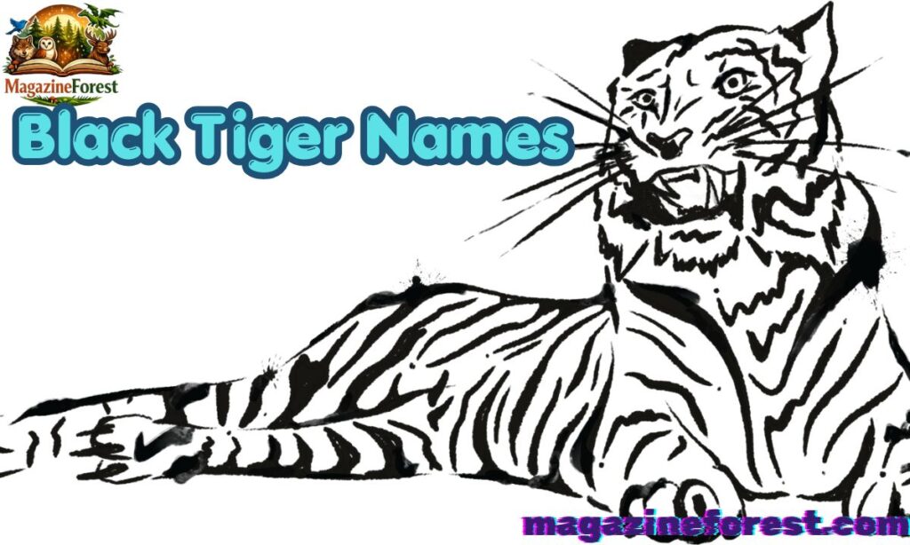 Black Tiger Names