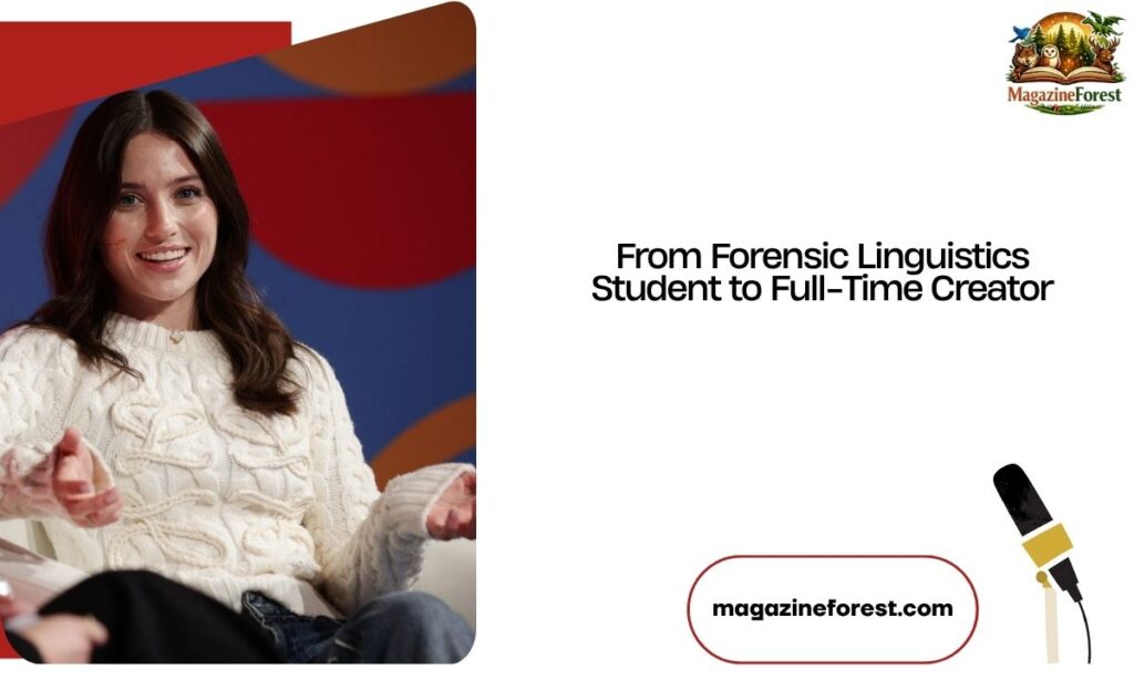 From Forensic Linguistics Student to Full-Time Creator